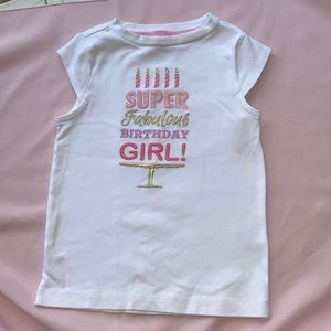 Gymboree Birthday Girl Shirt. Worn once - Like New!